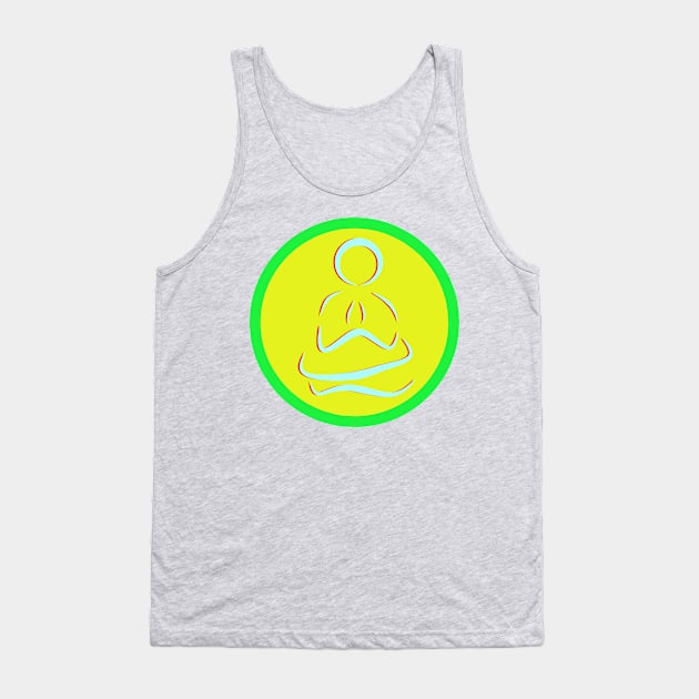 Meditation Tank Top by Peter2017